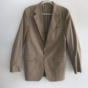 Vintage John Weitz by Palm Beach union made khaki sports coat. 44 to 46 long.